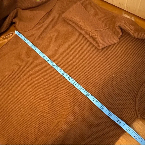 Free People Women’s Softly Structured Tunic Sweater in Tobacco Womens X-Small - Picture 6 of 9